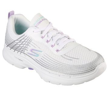 Skechers Skechers GO WALK 6 – Stunning Glow – Wit / Multi (124554-WMLT)