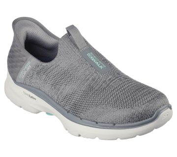 Skechers Skechers Slip-ins: GO WALK 6 – Fabulous View – Grijs (124569-GRY)