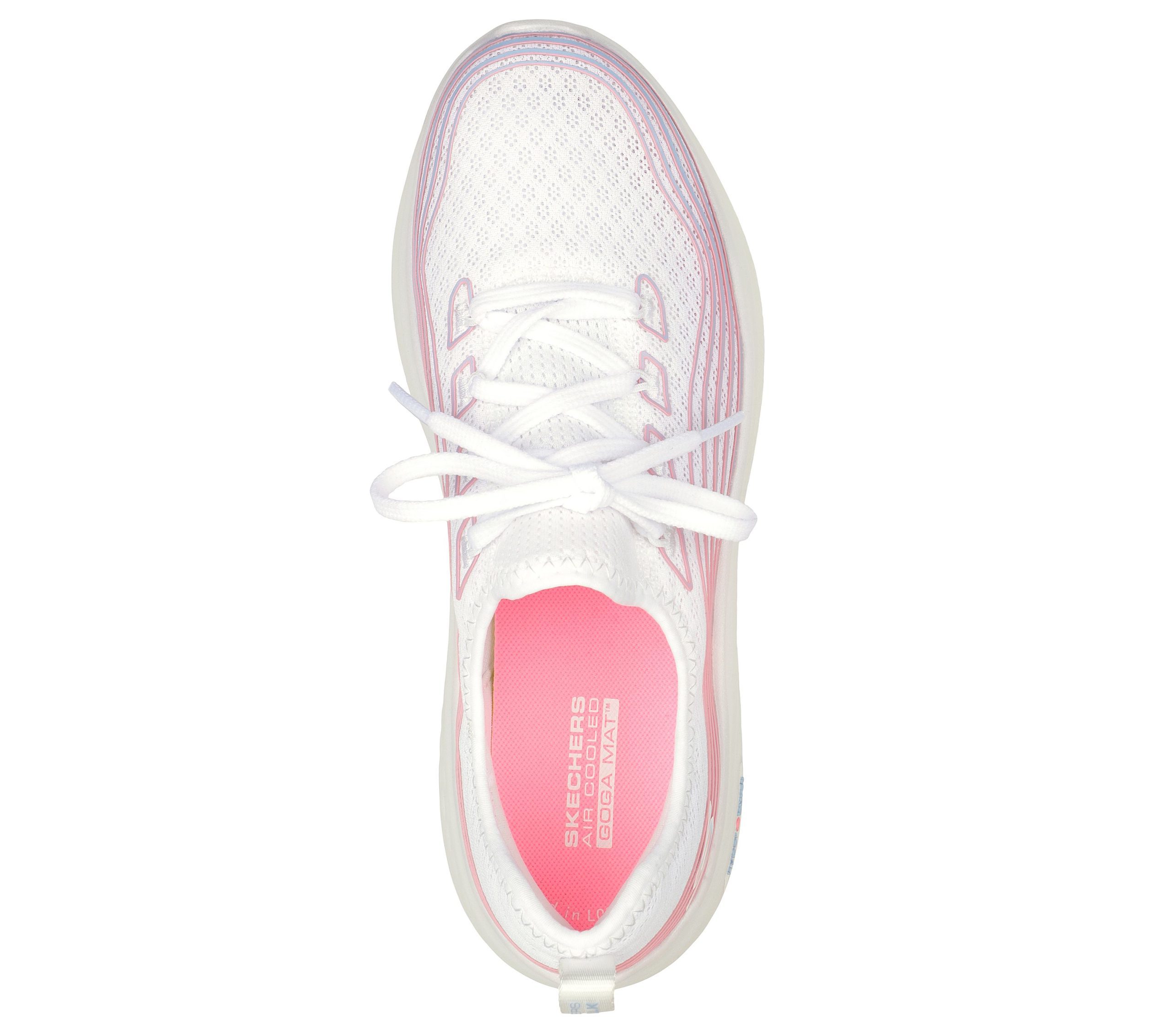 Skechers GO WALK Hyper Burst – Valar – Wit / Multi (124599-WMLT)