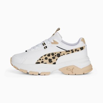 Puma Cassia Via Animal Wit/Zwart (391945-01)