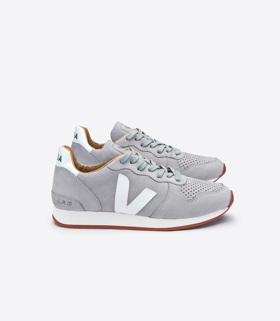 Veja HOLIDAY BASTILLE NUBUCK OXFORD GREY WHITE (HB0400996)
