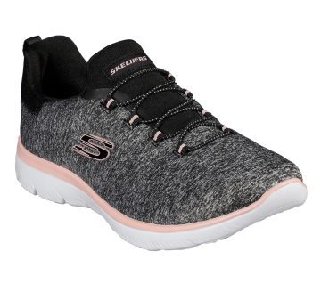 Skechers Summits – Quick Getaway – Zwart / Koraal (12983-BKCL)