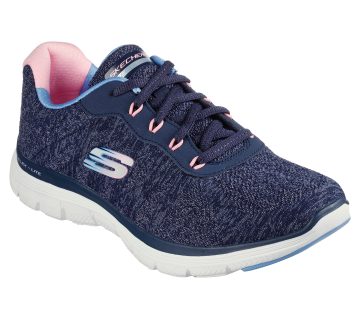 Skechers Flex Appeal 4.0 – Fresh Move – Marine / Multi (149570-NVMT)