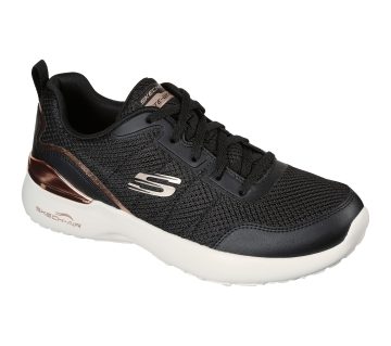 Skechers Skech-Air Dynamight – The Halcyon – Zwart / Roos Goud (149660-BKRG)