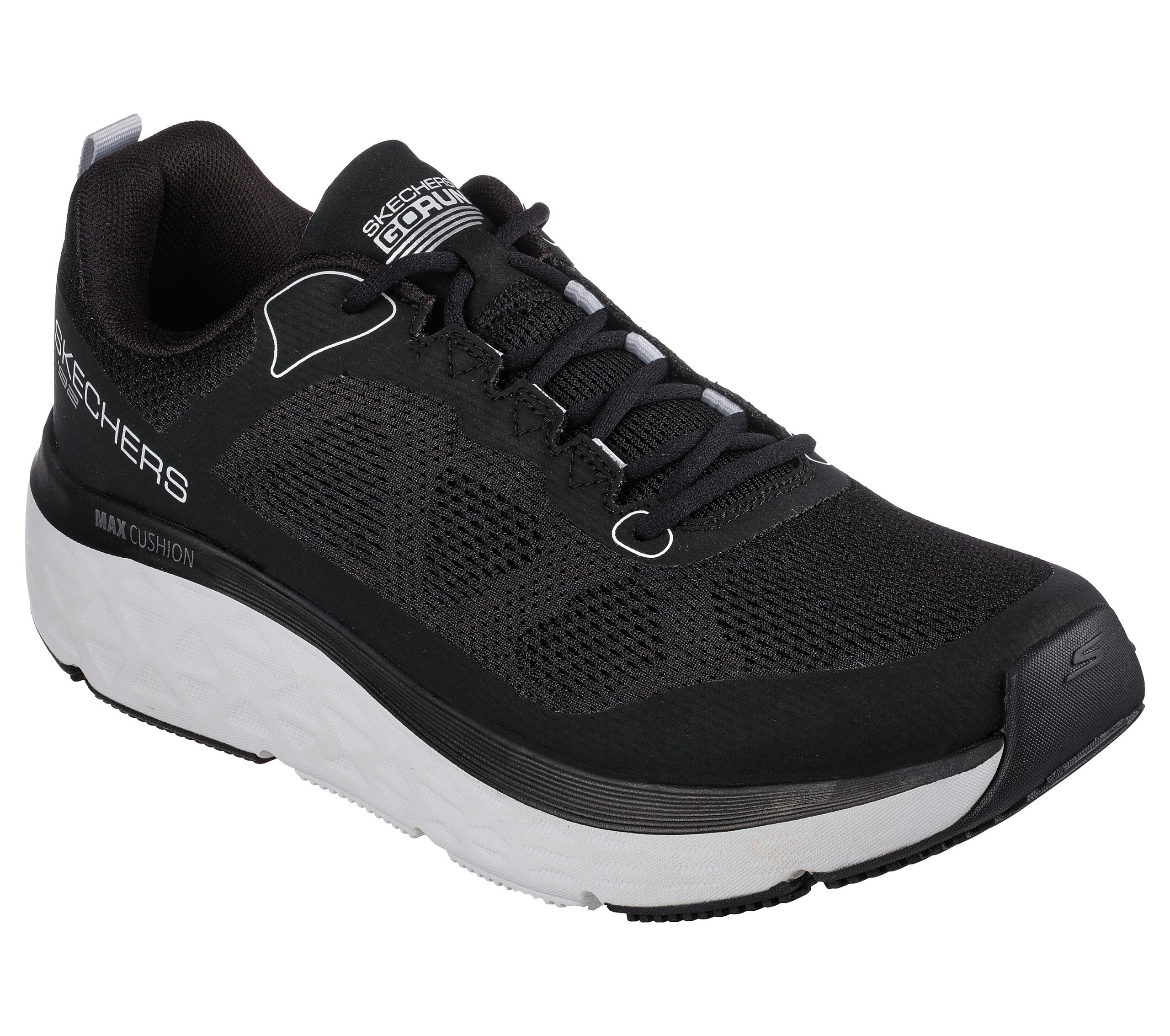 Skechers Max Cushioning Delta – Zwart / Wit (220351-BKW)