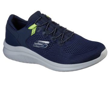Skechers Ultra Flex 2.0 – Kerlem – Marine / Limoen (232108-NVLM)