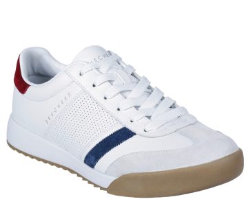 Skechers Zinger – Wit / Rood (52321-WRD)