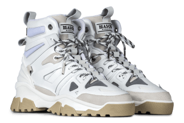 Mason Garments Genova Hi – Due Colori – White (FW22-19J)