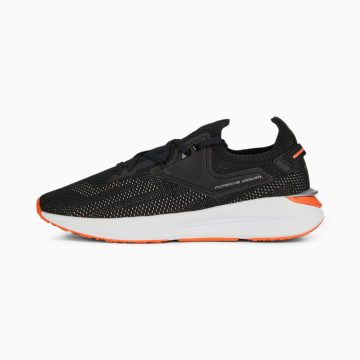 Puma Porsche Design evoKNIT Trainer II Motorsport schoenen Zwart/Oranje (307278-03)