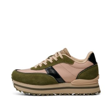 Woden Nellie II Metallic Plateau Coffee Cream/Dark Olive (WL1781 891)