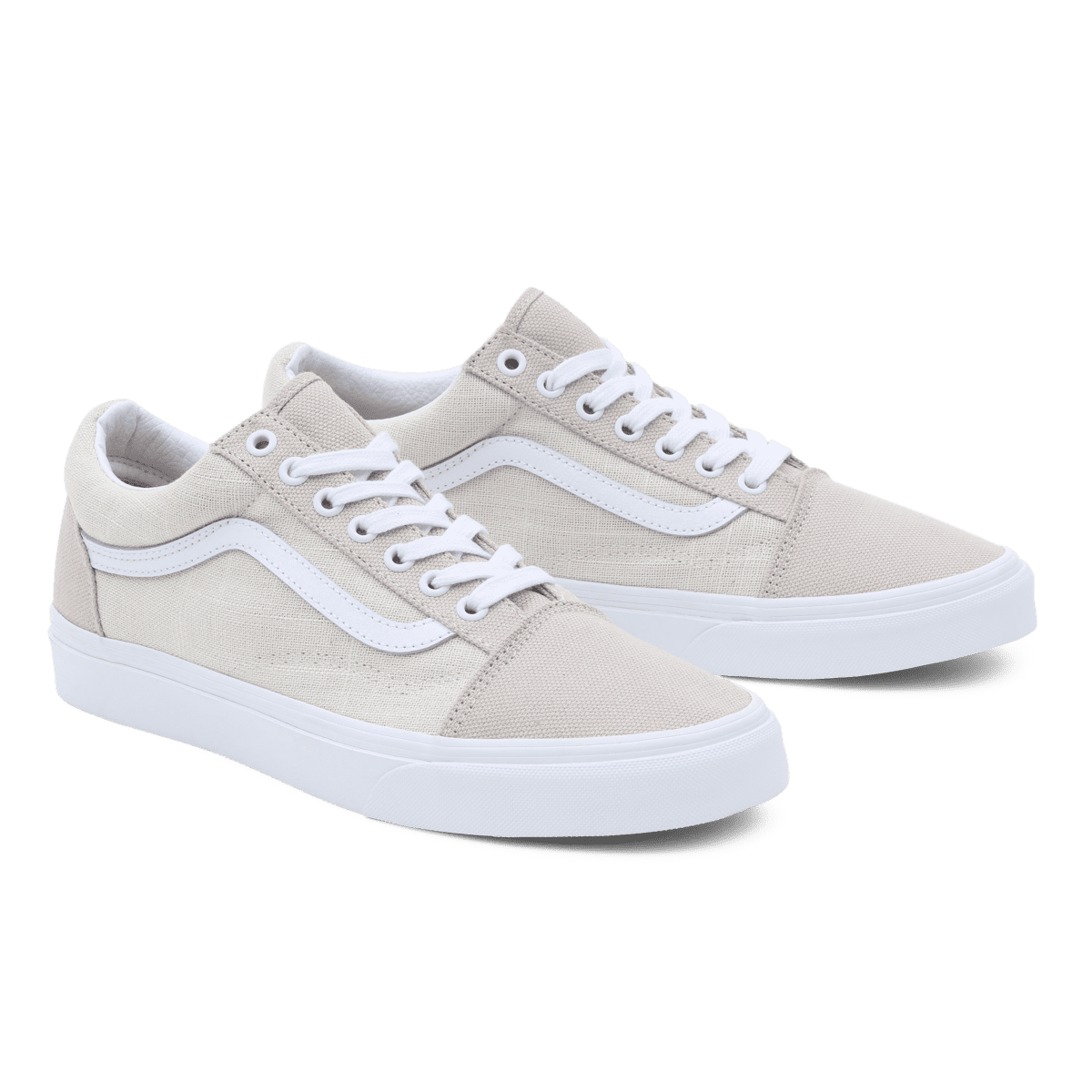 VANS Summer Linen Old Skool Wit (VN0007NTNTR)