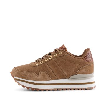 Woden Nora III Suede Plateau Latte (WL1752 069)
