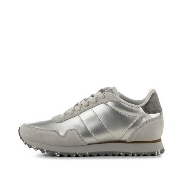 Woden Nora III Metallic Nylon Sea Fog Grey (WL626 049)
