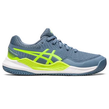 Asics Gel-resolution 9 Gs Clay Steel Blue/Hazard Green (1044A068.400)