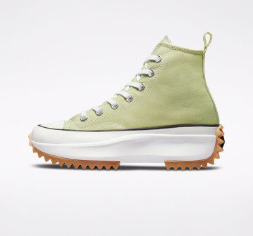 Converse Run Star Hike Platform Seizoenskleur Olive Aura/zwart/wit