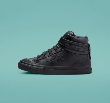 Converse Pro Blaze Strap Leather Zwart/zwart/zwart