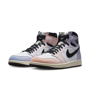 Air Jordan 1 Retro High OG Craft Vivid Orange / Iced Lilac / True Blue / Black (DX0054-805)