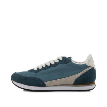 Woden Jansen retro textile Navy (WO1017 010)