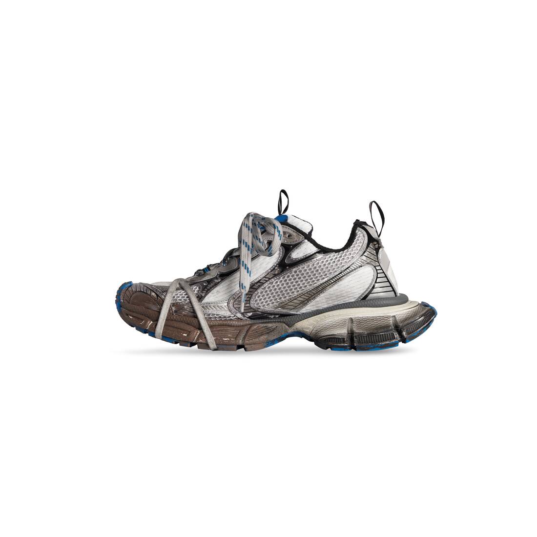 Balenciaga 3xl Trainers Worn-out Dark Grey (734734W3XL71214)