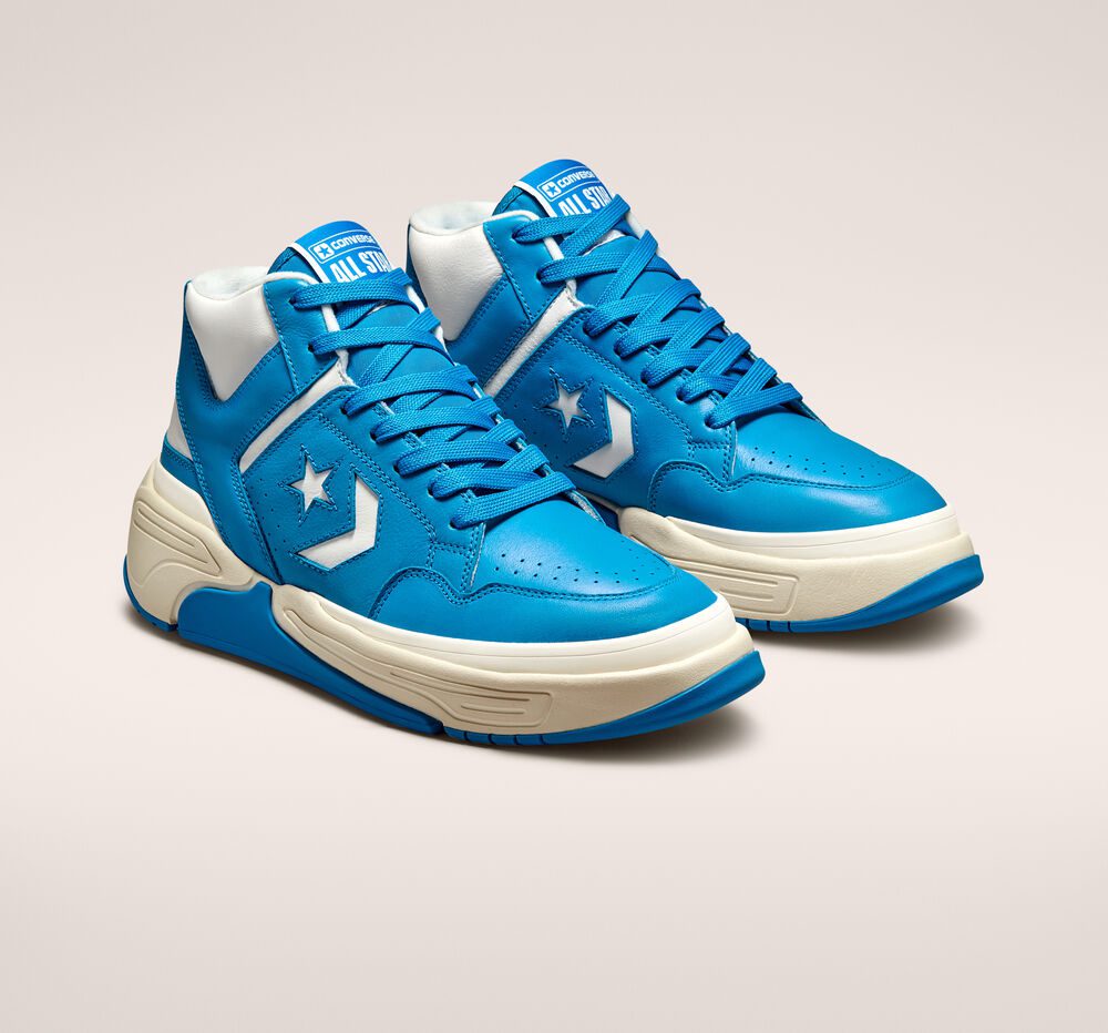 Converse Weapon CX Varsity Color Kinetic Blue/wit/cloud Cream