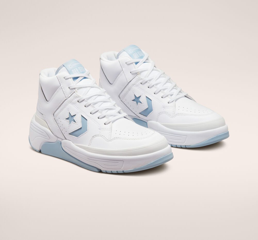 Converse Weapon CX Colorblock Wit/lt Armory Blue/wit