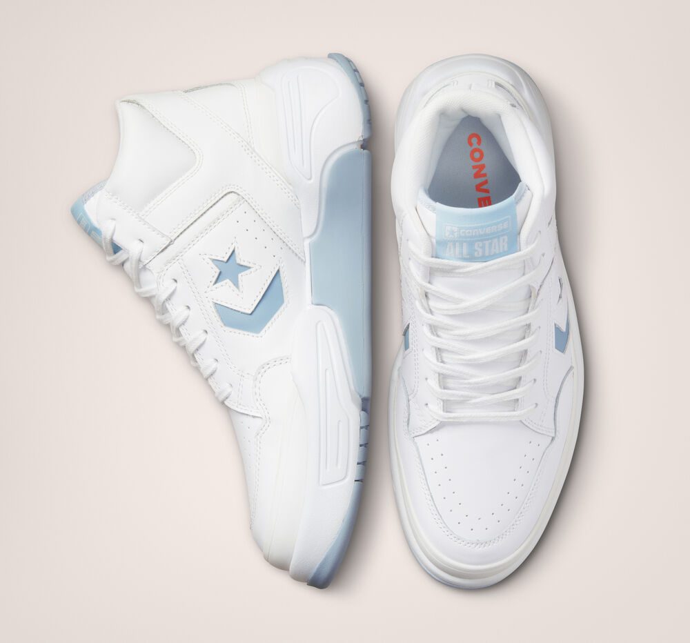 Converse Weapon CX Colorblock Wit/lt Armory Blue/wit