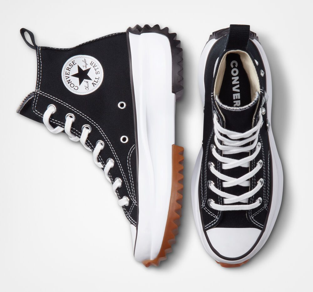 Converse Run Star Hike Platform Gems Black Gems