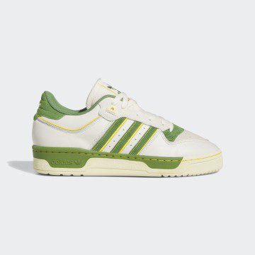 adidas Rivalry Low 86 Chalk White / Crew Green / Hazy Yellow (FZ6318)