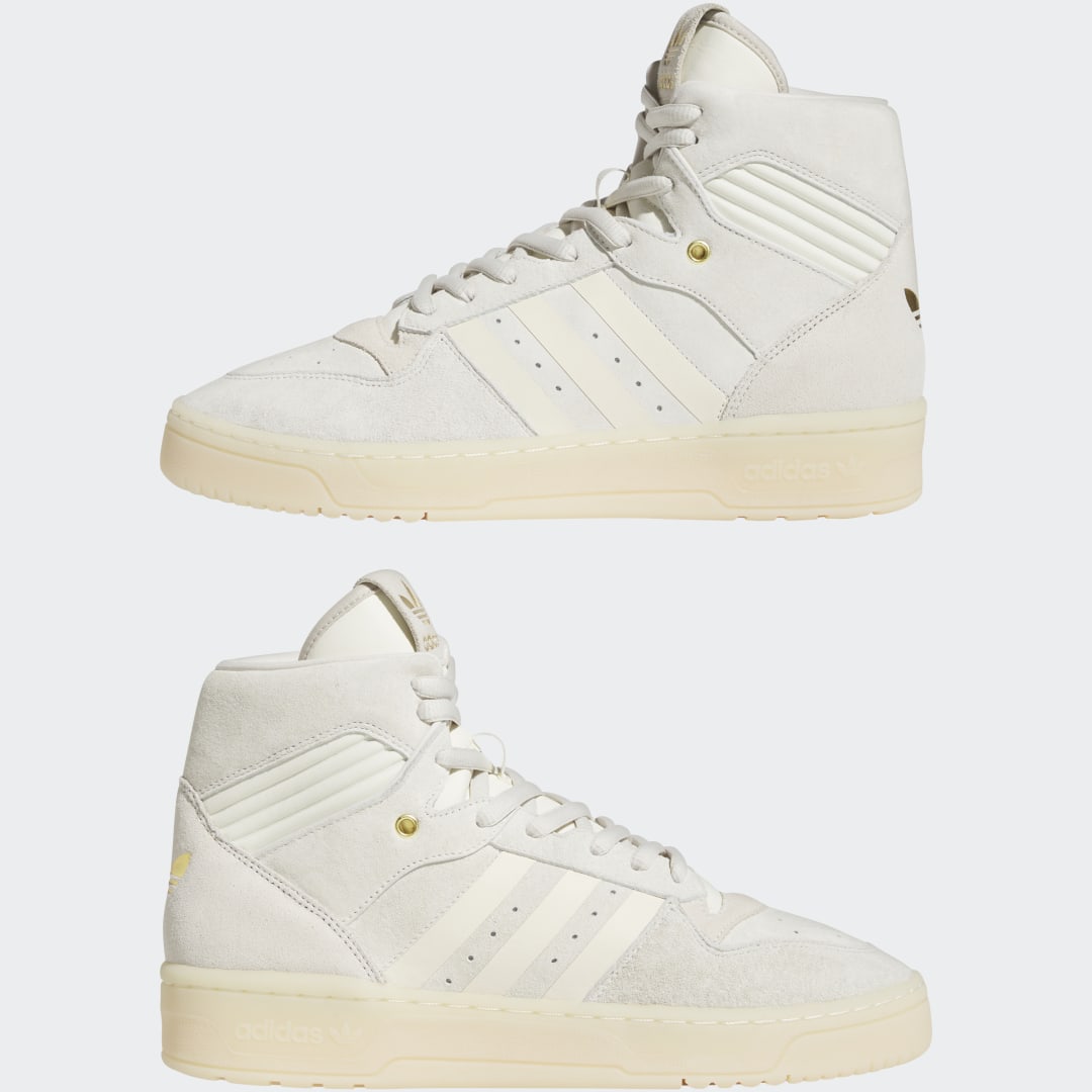 adidas Rivalry High Off White / Cream White / Easy Yellow (FZ6324)