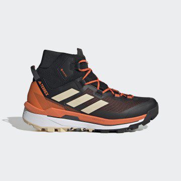 adidas Terrex Skychaser Tech GORE-TEX Hikingschoenen Core Black / Sand Strata / Impact Orange (GV9034)