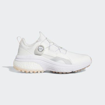 adidas Solarmotion BOA Golfschoenen Cloud White / Silver Metallic / Wonder Quartz (GV9392)