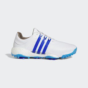 adidas Tour360 22 Golfschoenen Cloud White / Lucid Blue / Silver Metallic (GV9400)
