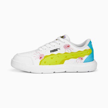 Puma x SPONGEBOB Evolve Court Wit/Blauw/Roze (390869-01)