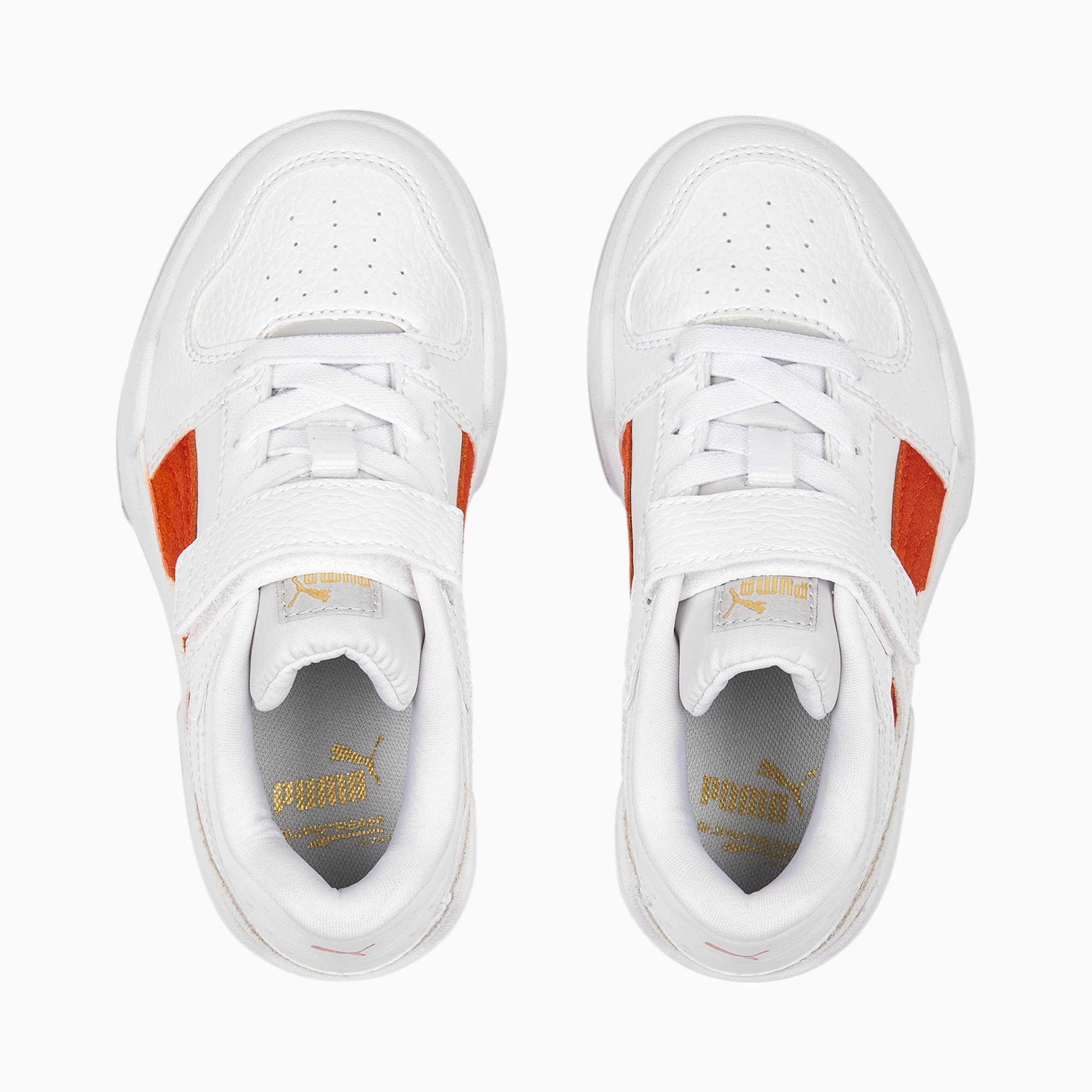 Puma Slipstream Suede FS met alternatieve sluiting Wit/Grijs/Rood (388684-06)