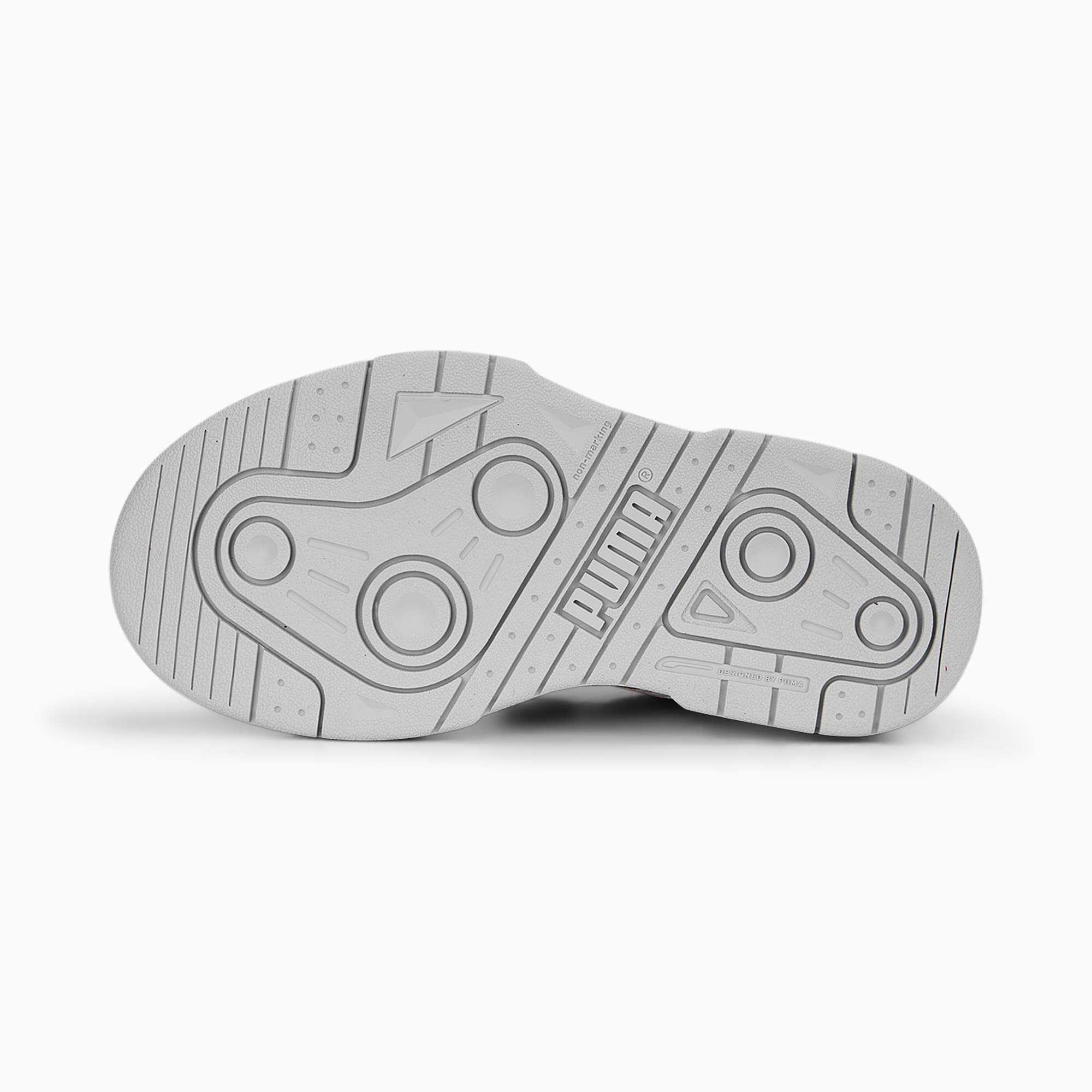 Puma Slipstream Suede FS met alternatieve sluiting Wit/Grijs/Rood (388684-06)