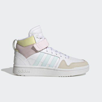 adidas Postmove Mid Cloudfoam Super Lifestyle Basketball Mid Classic Cloud White / Almost Blue / Almost Pink (GY9582)