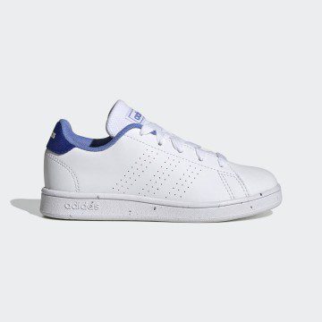 adidas Advantage Lifestyle Court Lace Cloud White / Cloud White / Blue Fusion (H06160)