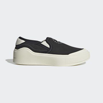 adidas adidas by Stella McCartney Court Slip-On Core Black / Off White / Cloud White (HP2772)