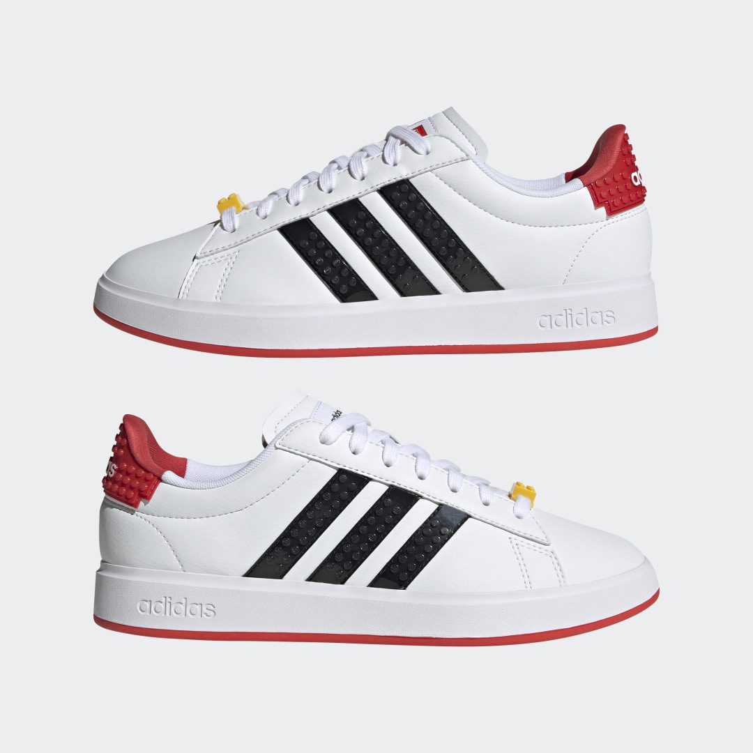 adidas adidas Grand Court x LEGO® 2.0 Cloud White / Core Black / Red (HP9383)