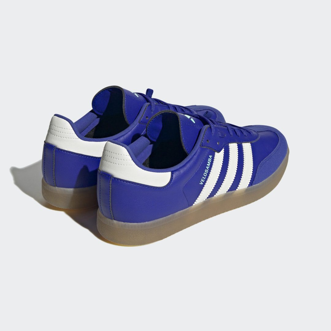 adidas The Velosamba Vegan Fietsschoenen Lucid Blue / Off White / Pulse Mint (HQ6709)
