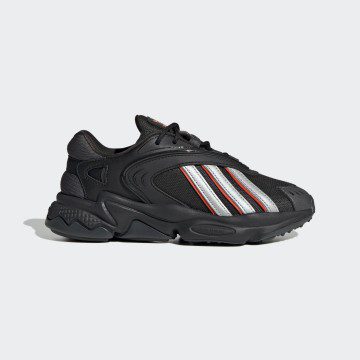 adidas OZTRAL Core Black / Silver Metallic / Solar Red (HR0265)