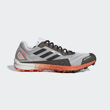 adidas Terrex Speed Pro Trail Running Non Dyed / Core Black / Impact Orange (HR1124)