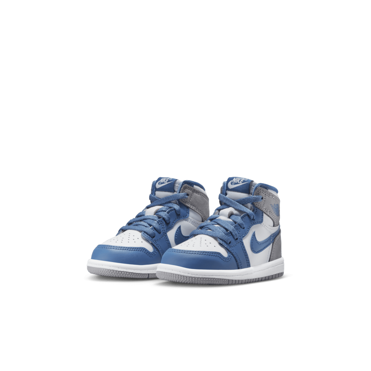 blue and white jordan 1 high