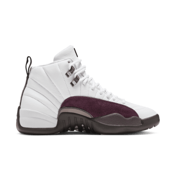 Jordan 12 Retro SP A Ma Maniére White (W) White / Black-burgundy Crush (DV6989-100)