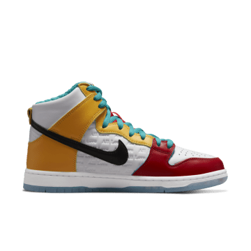 Nike SB Dunk High Pro FroSkate All Love White / Metallic Gold-university Red (DH7778-100)