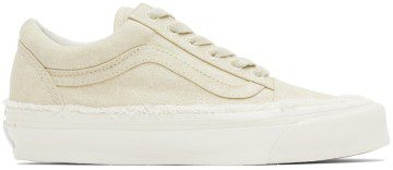 Vans Vault OG Old Skool LX “Raw Edge” Vintage White (VN0A5FBE0VW1)
