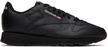 Reebok Classic Leather Schoenen Core Black / Core Black / Pure Grey 5