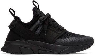 TOM FORD Khaki Jago Low-Top Sneakers (J1100T-TOF001)