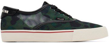 Coach 1941 Green Lace-Up Skate Shoes (CA277 R54)