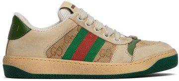 Gucci Kids Beige Screener Sneakers (626620 G1760)